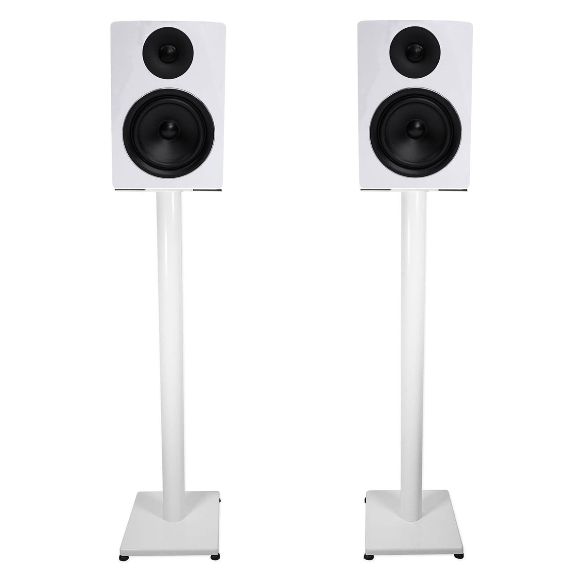 APM6W 6.5" 350W Powered USB Studio Monitor Speakers+37" Stands
