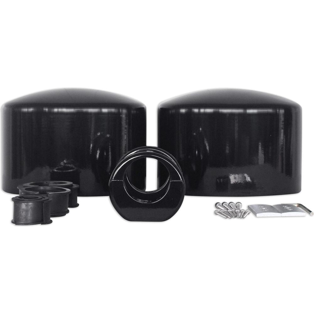 (2) kicker PS69 6x9" 360° Swivel Black Aluminum Surface Mount Boat Speakers