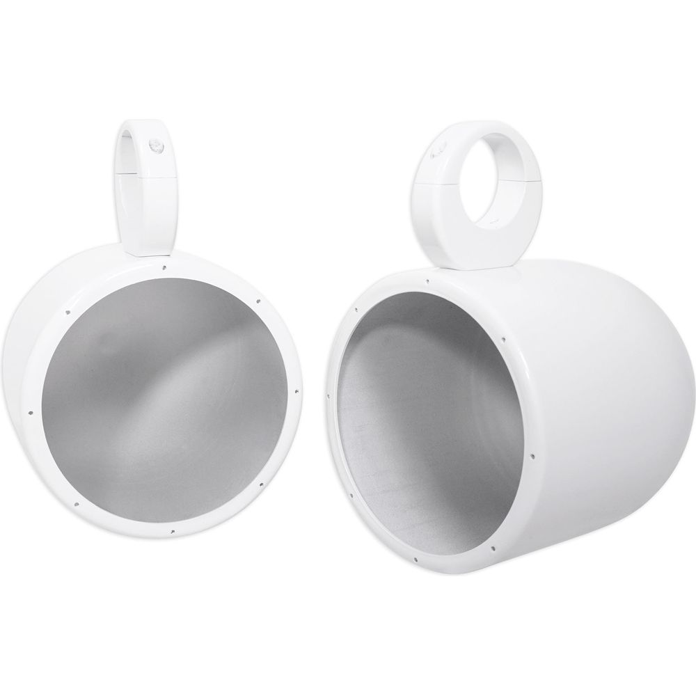 RKL80MW 4-Pack White + MAC80W White Tower Enclosures Bundle