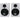 Rockville APM8W 8" 2-Way 500W Active/Powered USB Studio Monitor Speakers Pair