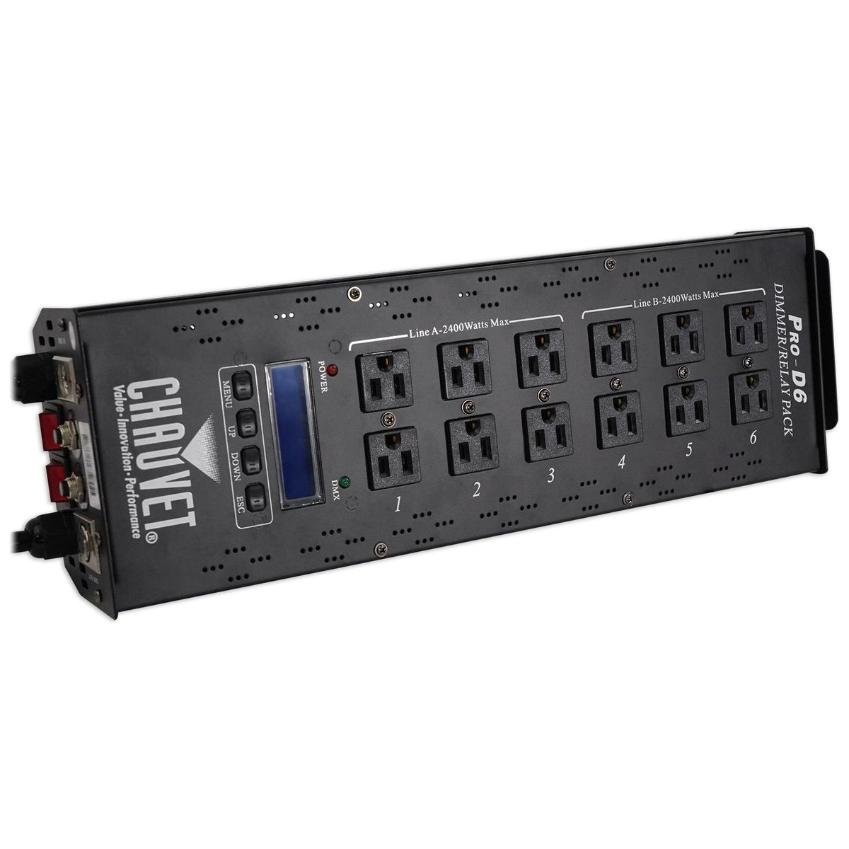 PRO-D6 Dimmer/Switch Pack + Dual Wireless UHF Mics