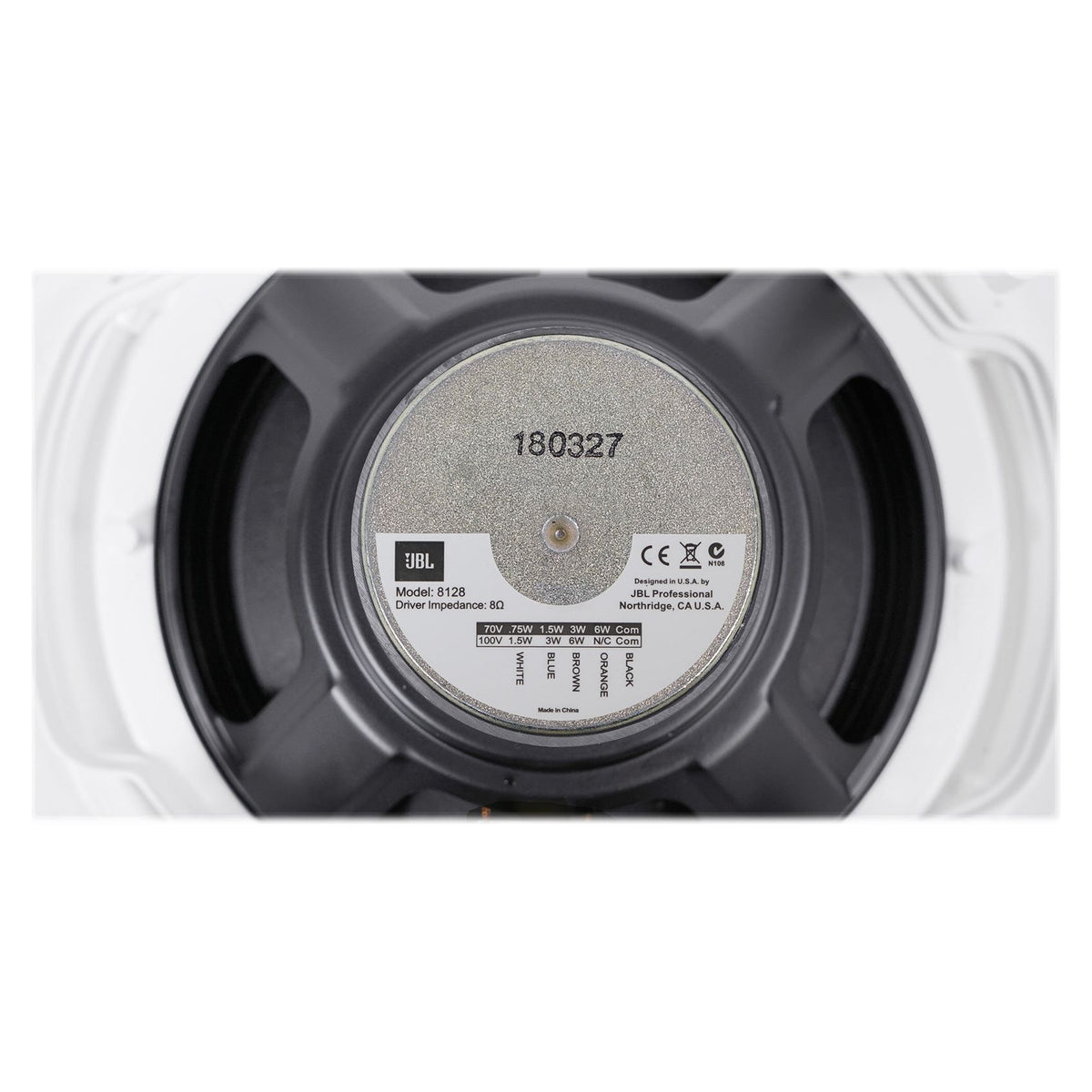 (4) JBL 8128 8" Full Range Commercial 70V/100V 6w Ceiling Speakers 4 Restaurant