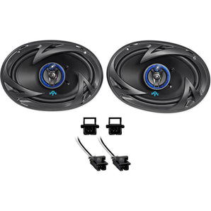 Rear Factory Speaker Replacement Kit for 97-2003 Chevrolet Chevy Malibu Autotek