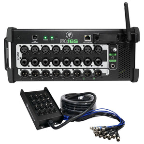 Mackie DL16S Wireless Digital Wi-Fi Mixer w/DSP+16-Channel Snake Cable