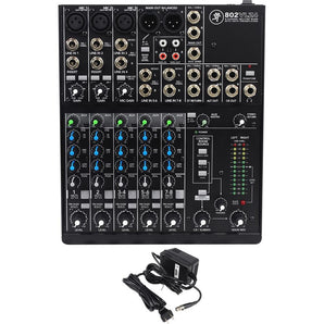 Mackie 802VLZ4 8-channel Soundboard Mixing Console Mixer For Church/School