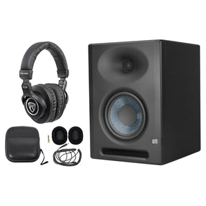 Presonus Eris E5 XT 5.25" Powered Studio Monitor Speaker+Studio Headphones E5XT