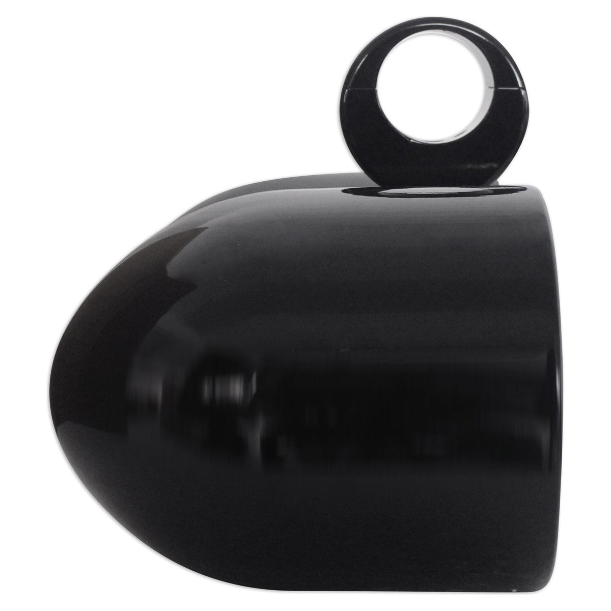 DMAC80B Dual 7.7" Black Aluminum Wakeboard Tower Speaker Pods+Covers