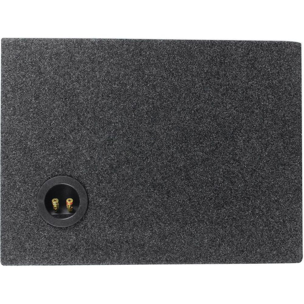 Rockville K5 W10K5S2 10" 1200w Subwoofer+Vented Sub Box+Mono Amplifier+Amp Kit