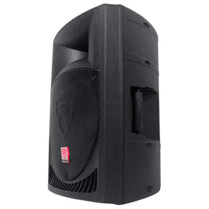 RPG12 12" Powered 800 Watt 2-Way PA Speaker System+Headset Microphone