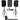 JBL EON208P Portable PA System w/8" Speakers+Mixer w/Bluetooth+Stands+Soundbar