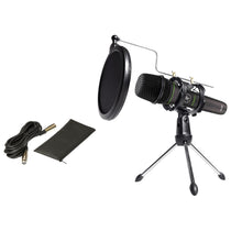 EM-89D Studio Recording Dynamic Mic+Cable+Desk Stand+Pop Filter