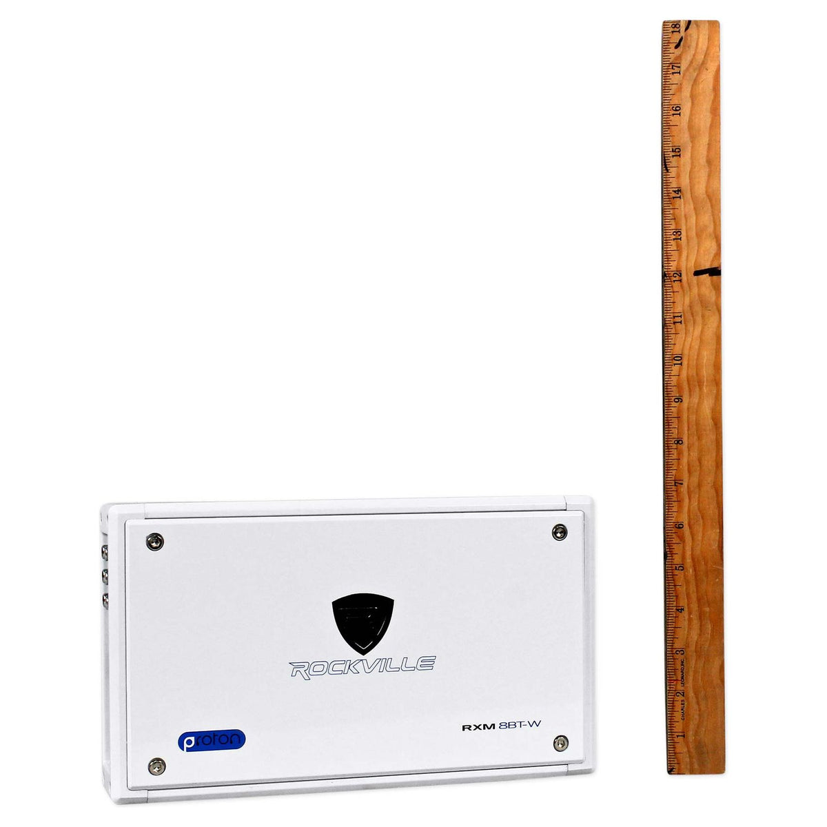 Rockville RXM8BTW 8 Channel 1500 Watt Marine Bluetooth Amplifier
