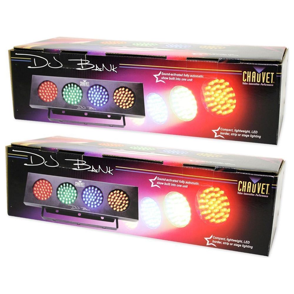 DJ Bank 140 LED Light Bank (2-Pack)