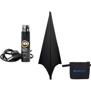 American DJ ADJ MyDMX Buddy DMX Lighting Control Software+USB Dongle+Free Scrim