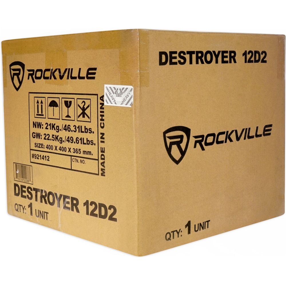 Destroyer 12 + dBcomp4 Competition Amplifier Bundle