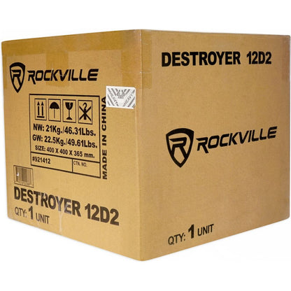 Destroyer 12 + dBcomp4 Competition Amplifier Bundle