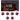(6) Rockville HC85-LED 8" 700 Watt In-Ceiling Home Theater Speakers w/ Red LED