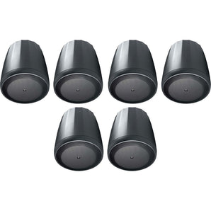 (6) JBL Control 65 P/T 5.25" 60w Black Pendant Speakers For Restaurant/Bar/Cafe