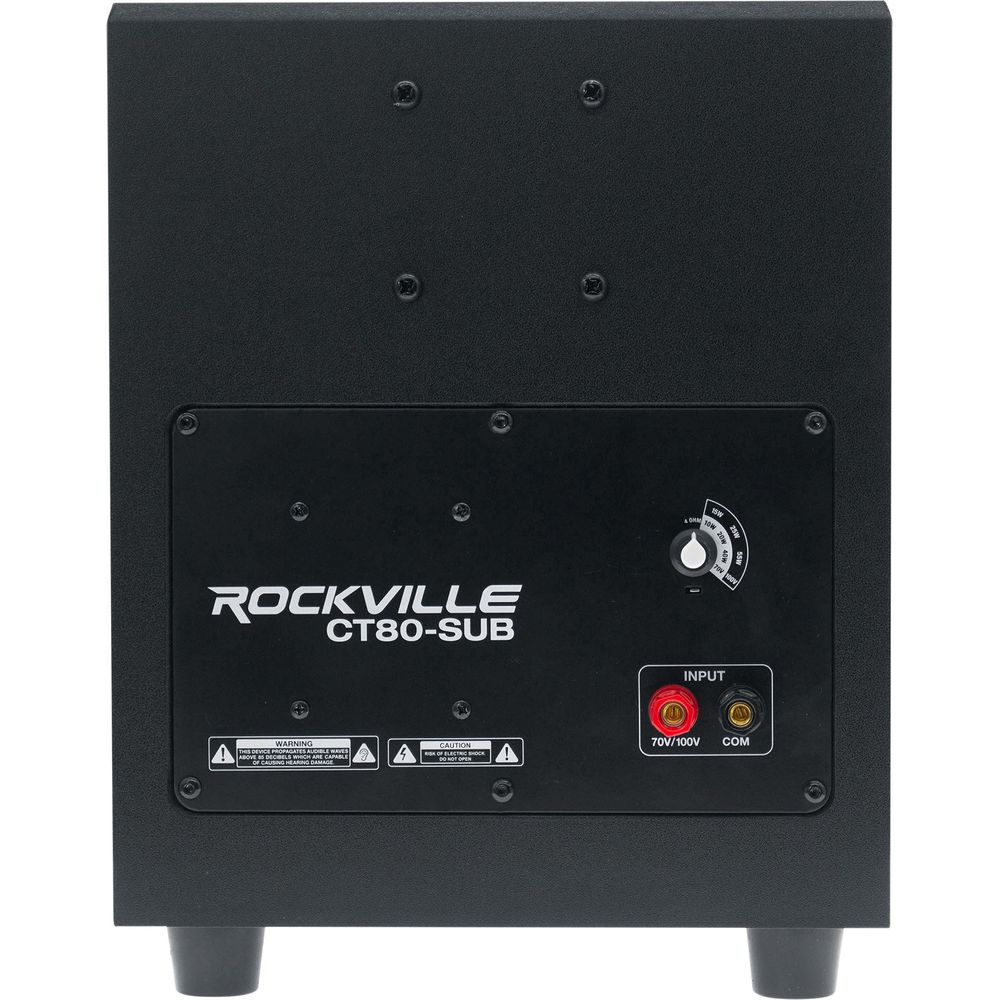 Cube Black 2-Pack + CT80-SUB + RCS80-1 Bundle