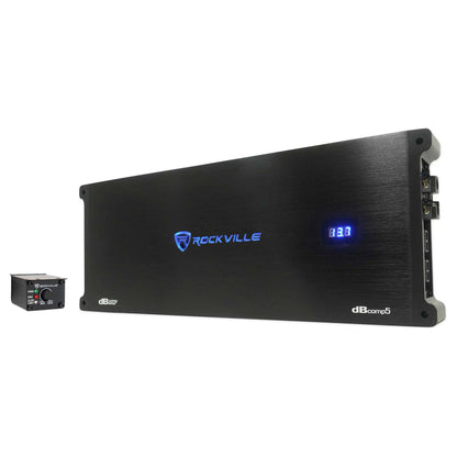 dBcomp5 Mono Amplifier + 0 AWG OFC Amp Kit Bundle
