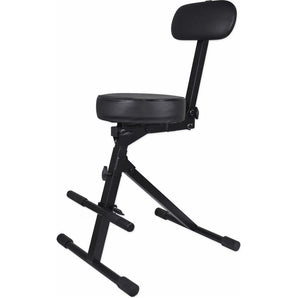 Rockville RDS42 Portable DJ/Guitar/Drum/Keyboard Padded Throne/Chair Adjustable