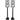 Black 37” Steel Bookshelf Speaker Stands For Klipsch R-15PM Bookshelf Speakers