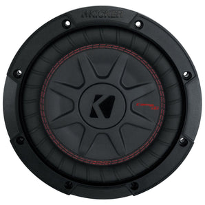 (2) Kicker 48CWRT82 COMPRT8 1200 Watt 8" DVC 2-Ohm Car Stereo Subwoofers Subs