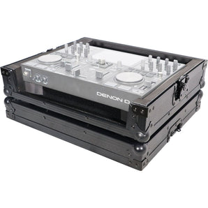 ProX X-PRIMEGO DJ Flight Case Fits Denon PRIME GO - BLACK on BLACK