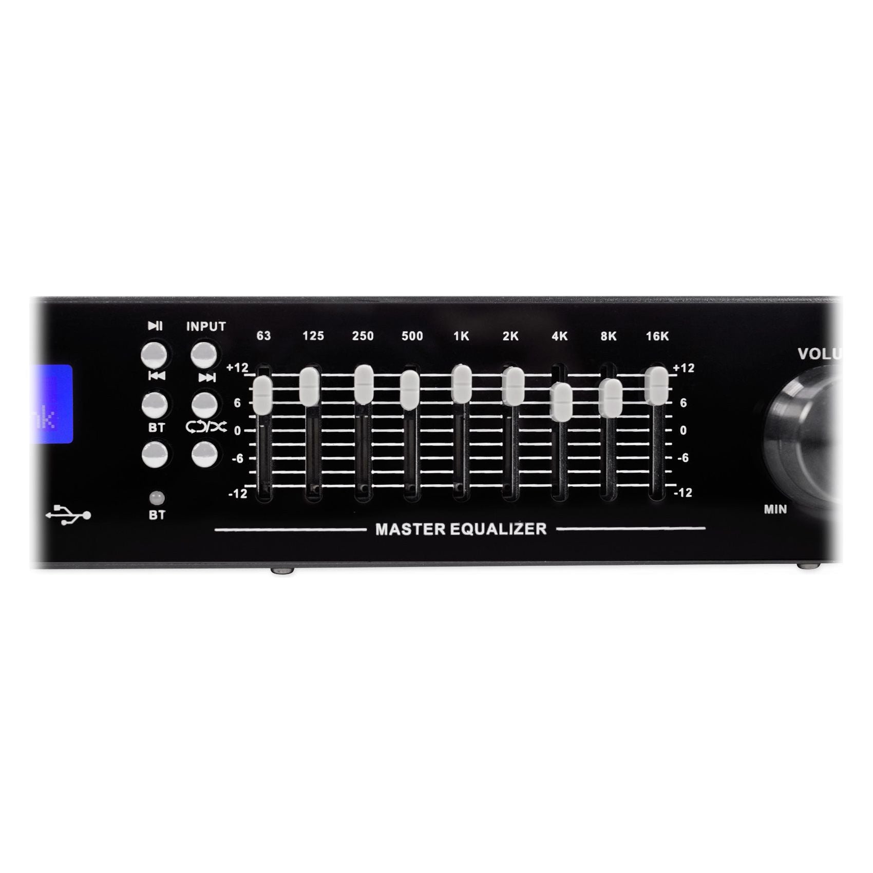 Technical Pro STUDIOPRO1 DJ MP3/USB/SD/AUX Mixing Recording Deck w/Blu ...