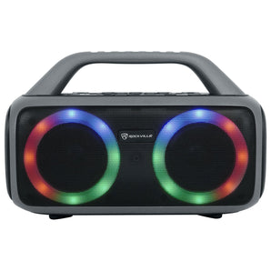 Rockville RPB50 Large and Loud Portable Bluetooth Speaker with LED+Long Battery