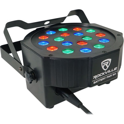 MDJ-600 DJ Controller with Rechargeable LED Par Light