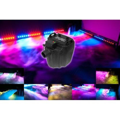 Nimbus Fog Machine + 2 Wireless White Par Lights
