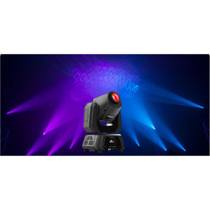 (2) Chauvet DJ Intimidator Spot 160 60 Watt DMX Moving Head Beam Lights+DJ Facade