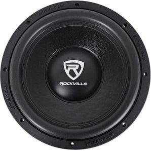 (2) Rockville W12K6D2 V2 12" 4800 Watt Car Audio Subwoofers Dual 2-Ohm Subs