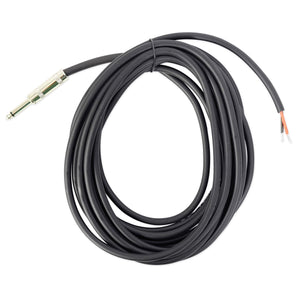 Rockville RTSBW20 20 Foot 1/4" TS to Bare Wire Speaker Cable,16 AWG,100% Copper
