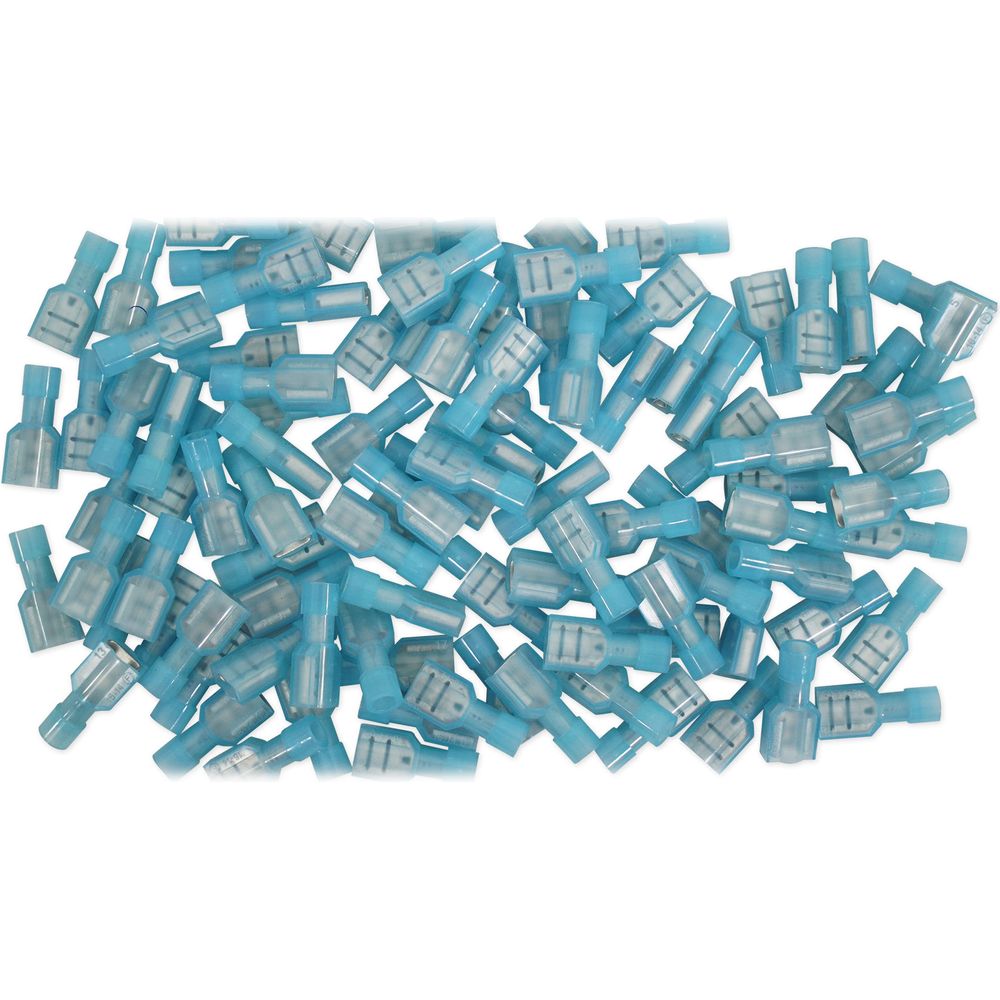 Metra BNFD250F 100 Pack Female Insulated 16-14 Ga AWG Wire Spade Terminals