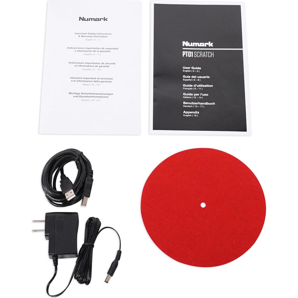 PT01 Scratch Portable DJ Turntable