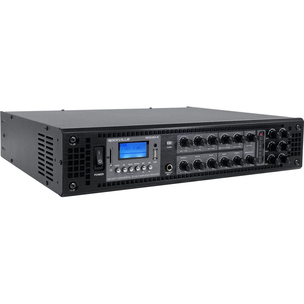 CC80T White 14-Pack + RCS180-6 6-Zone 180W Amp Bundle