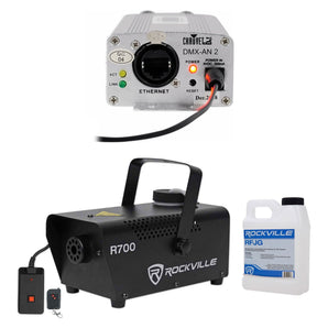 Chauvet DJ DMX-AN2 DMX to Art-Net or Art-Net to DMX Converter Interface+Fogger