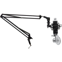 RCM03 Studio Recording Condenser Microphone Mic+Boom Arm+Desk Clamp