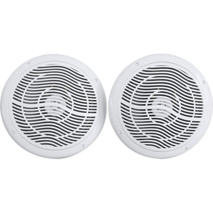 (4) Rockville RMC80W 8" 1600 Watt Waterproof Marine Boat Speakers 2-Way White