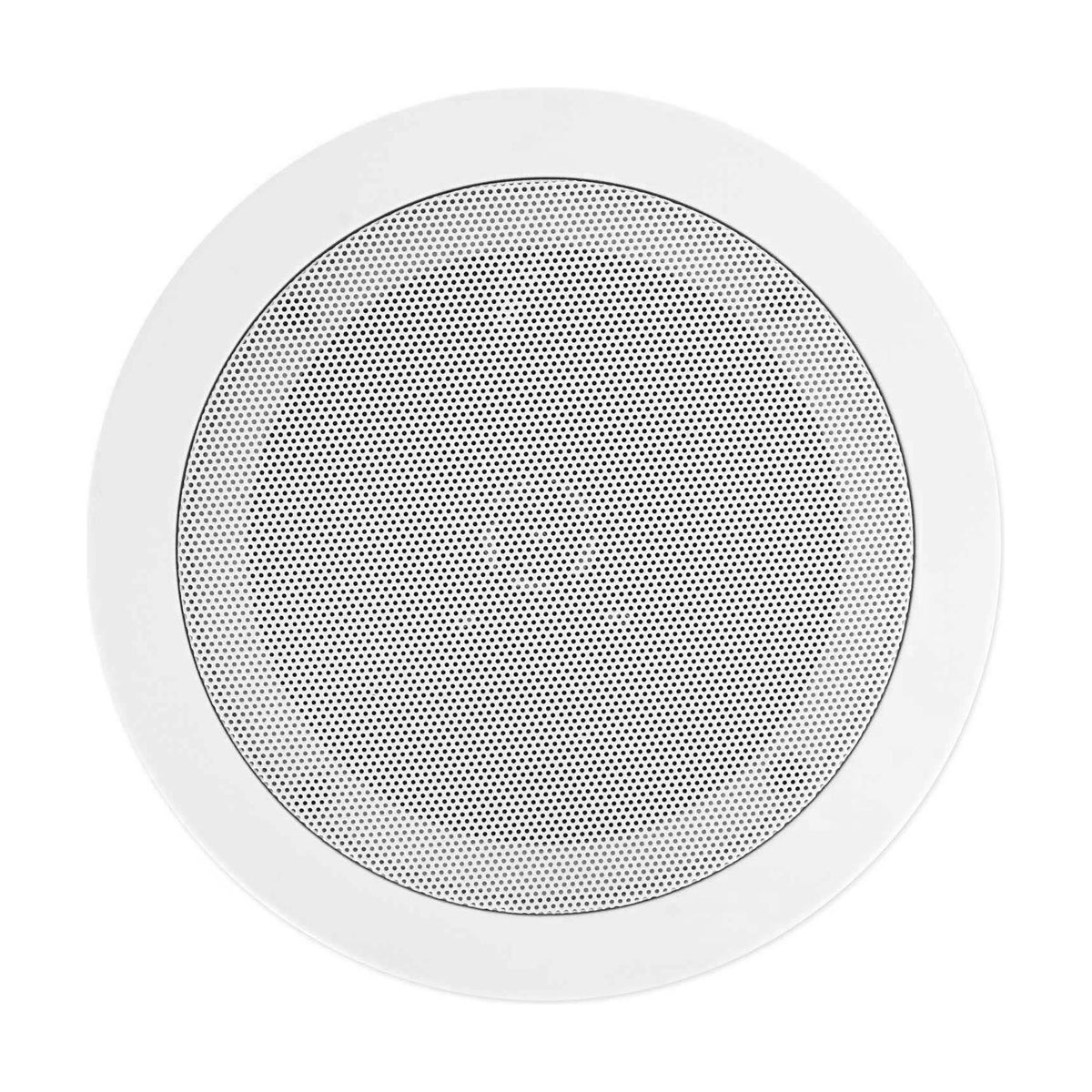 H12X500UBT 6-Zone Receiver + (12) White 5.25 In Ceiling Speakers For Restaurant/Bar