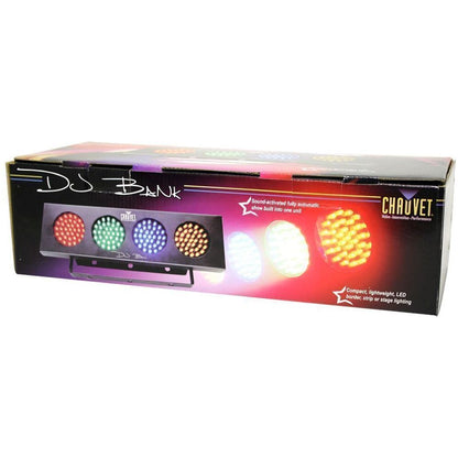 Chauvet DJ BANK RGBA LED Party Light w/ Automated Sound Activated Programs