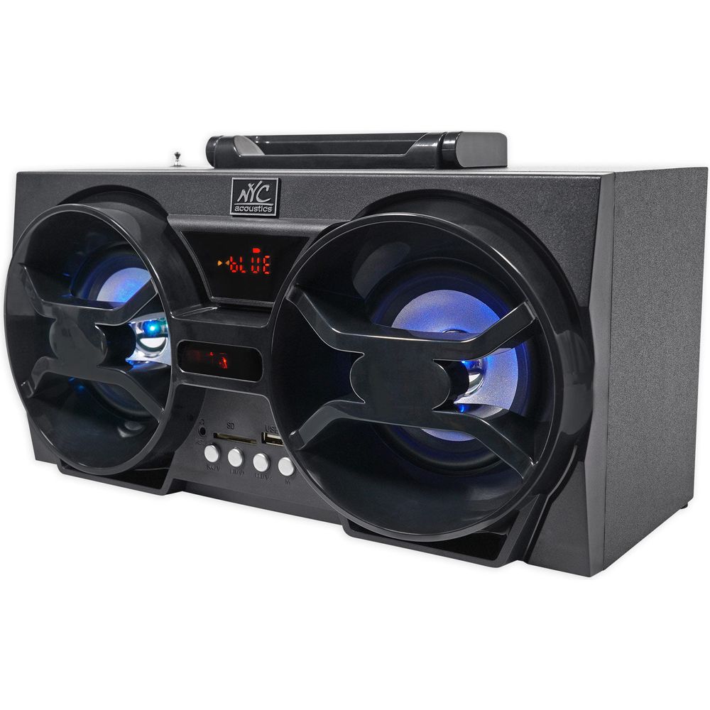 NPB3 Dual 4" Bluetooth Boombox Speaker