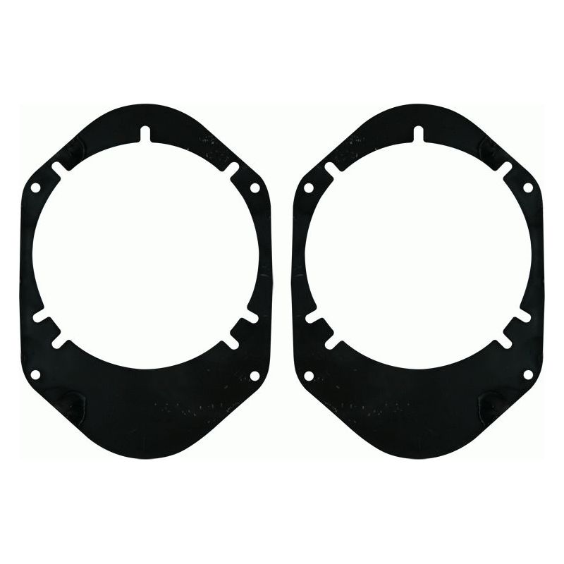 METRA 82-5600 5.25" To 6 x 8" Replacement Speaker Brackets for 1991-Up Ford