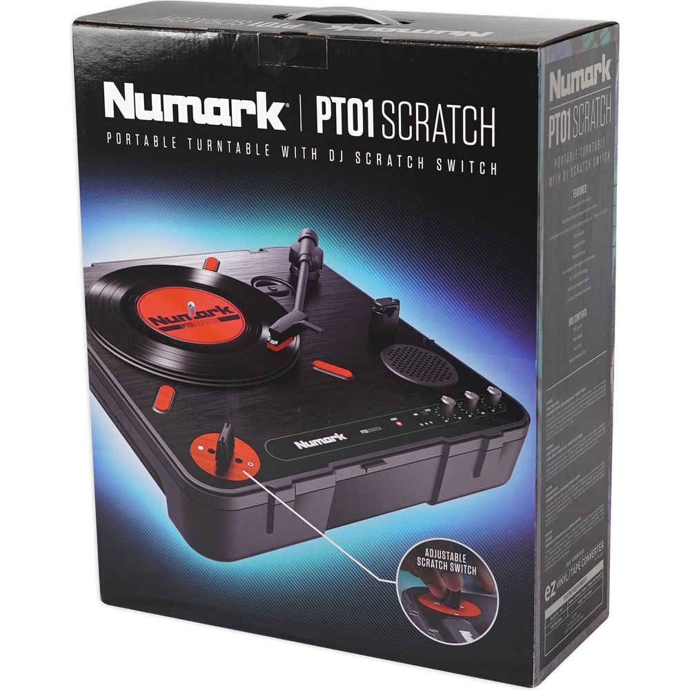 PT01 Scratch Portable DJ Turntable