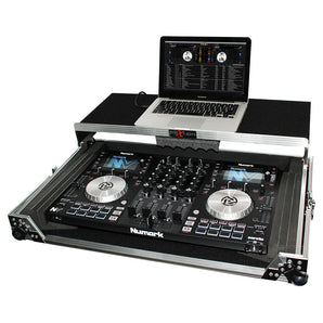 ProX XS-UXXLT DJ Controller Travel Flight Case+Laptop Shelf 4 DDJ-SX/NS6/Mixdeck