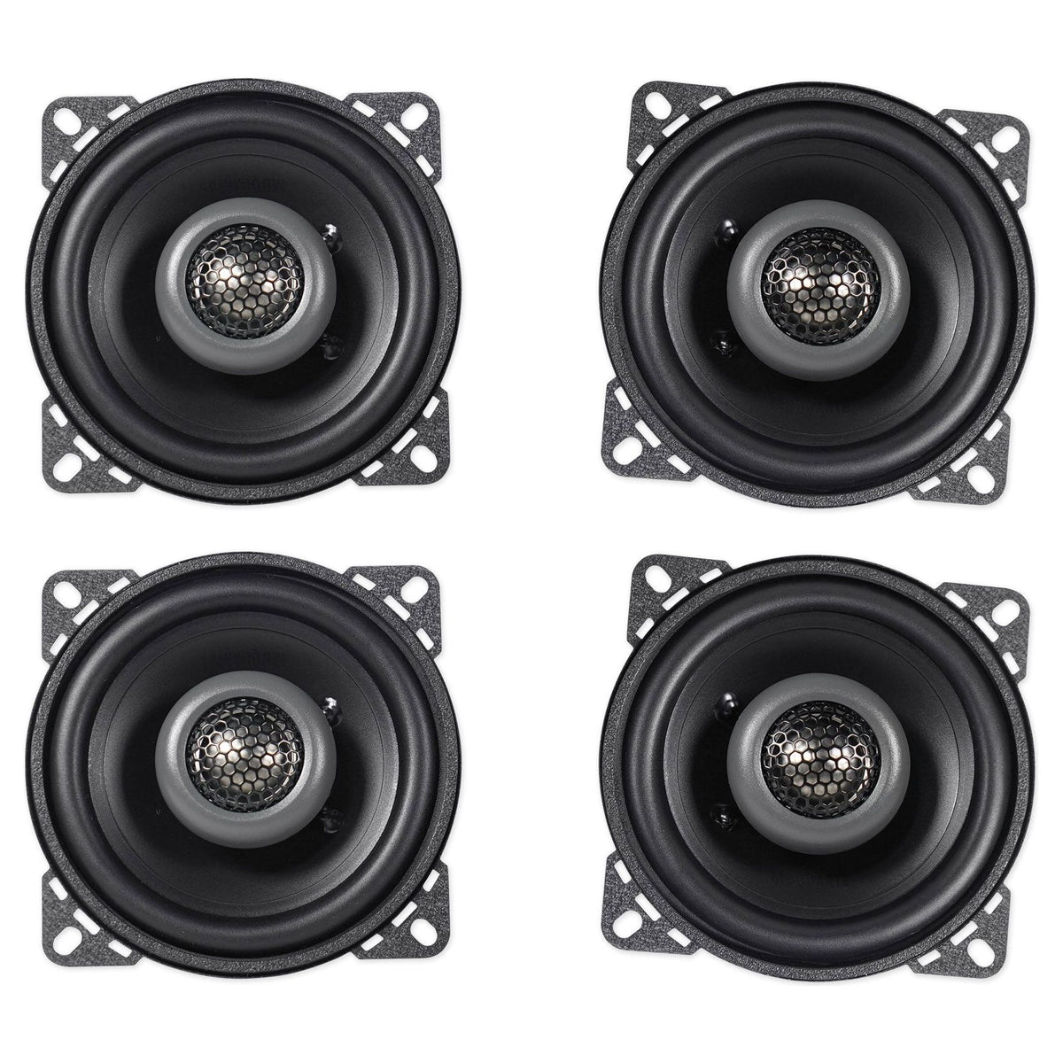 (4) FKB110 4" 160 Watt Car Stereo Coaxial Speakers