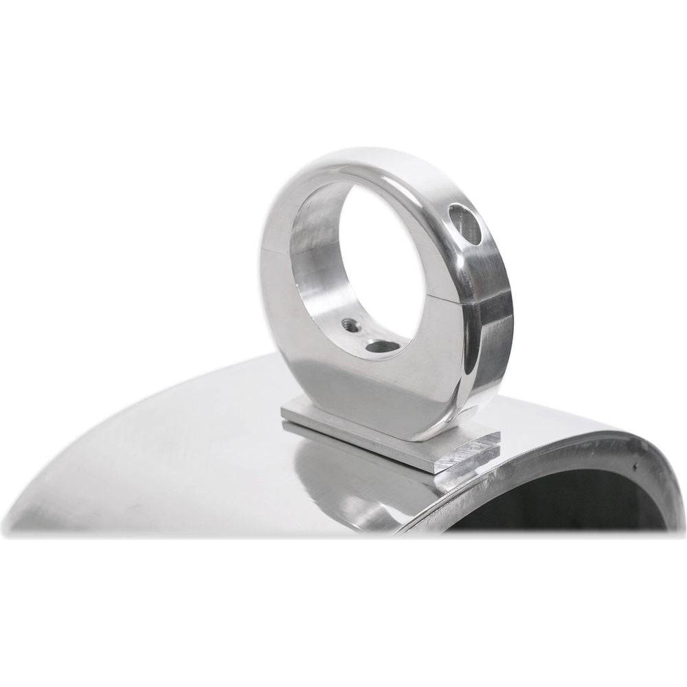 MAC69S 6x9" Silver Aluminum Wakeboard Tower Speaker Pods + Covers