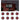 (8) Rockville HC85-LED 8" 700 Watt In-Ceiling Home Theater Speakers w/ Red LED
